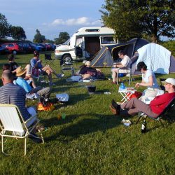 Annual camping trip to Hay on Wye