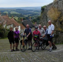 Cycling Gold Hill (Hovis Hill) in Shaftesbury